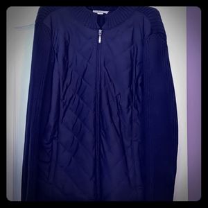 NWOT Navy Croft & Barrow Jacket